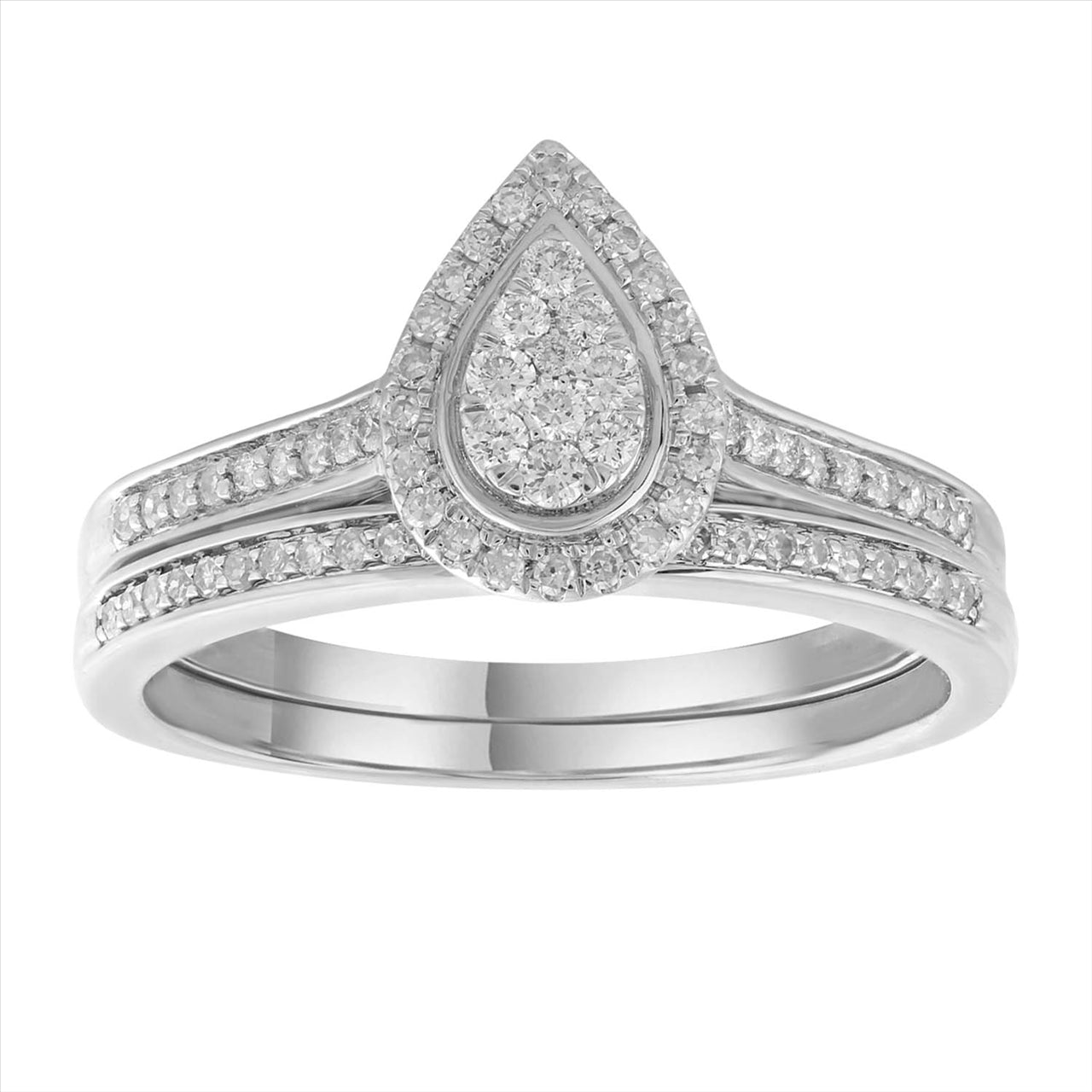 Diamond Engagement and Wedder Ring Set