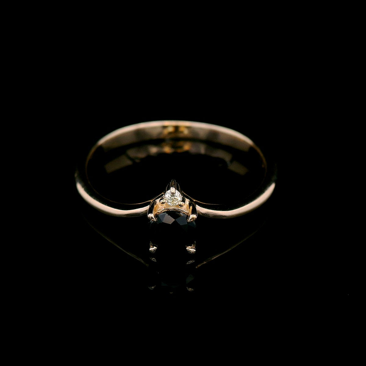 Sapphire & Diamond Dress Ring, Design: 916-9Y