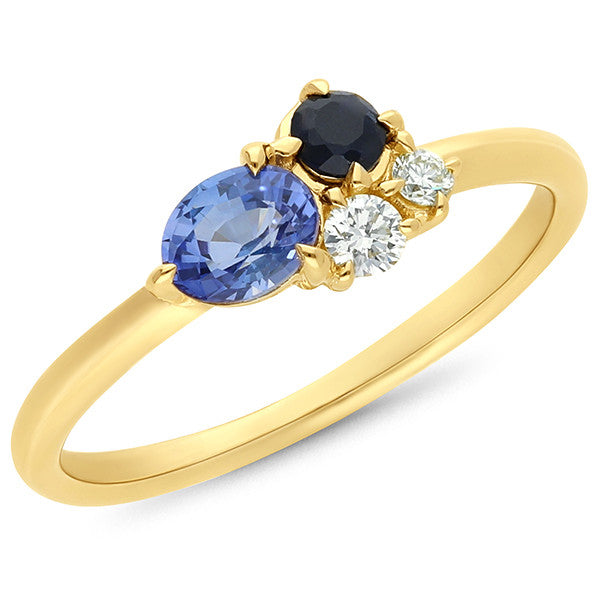 Ceylon Sapphire in Yellow Gold