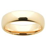 Ladies Yellow Gold Wedding Band