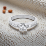 Princess Cut Diamond Engangement Ring