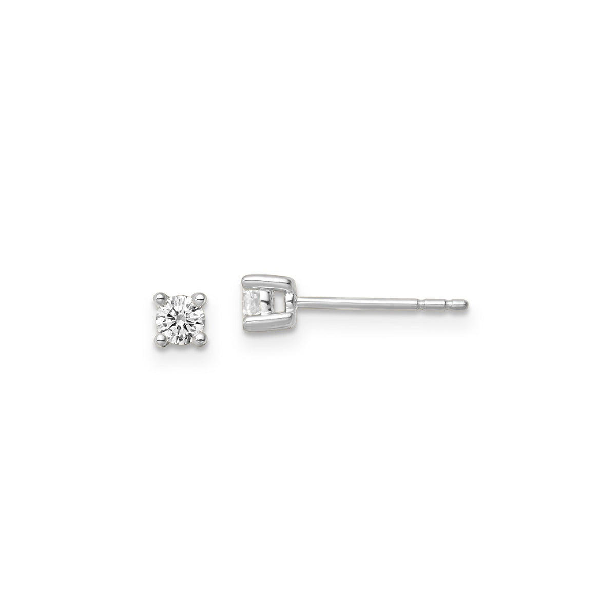 0.26ct Lab Grown Diamond Earrings in 9K White Gold