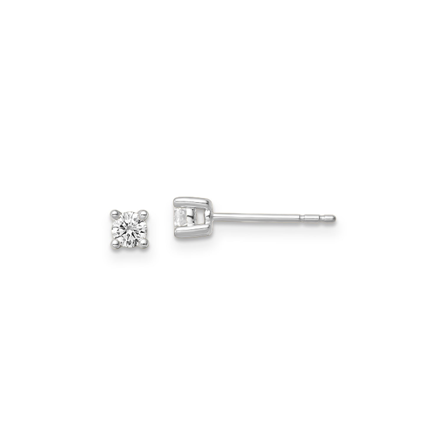 0.26ct Lab Grown Diamond Earrings in 9K White Gold