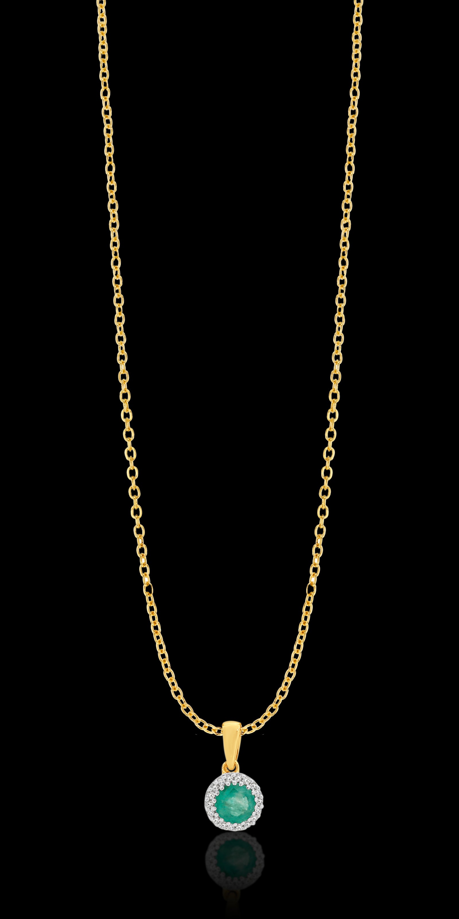 Hammered Cable Chain in 9 Carat Yellow Gold