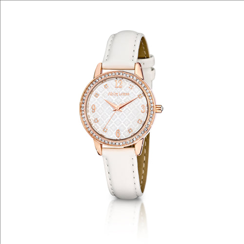 Abby Lane &#39;Elizabeth&#39; Collection Rose Gold Plated Ladies Watch. Design: PJ81637