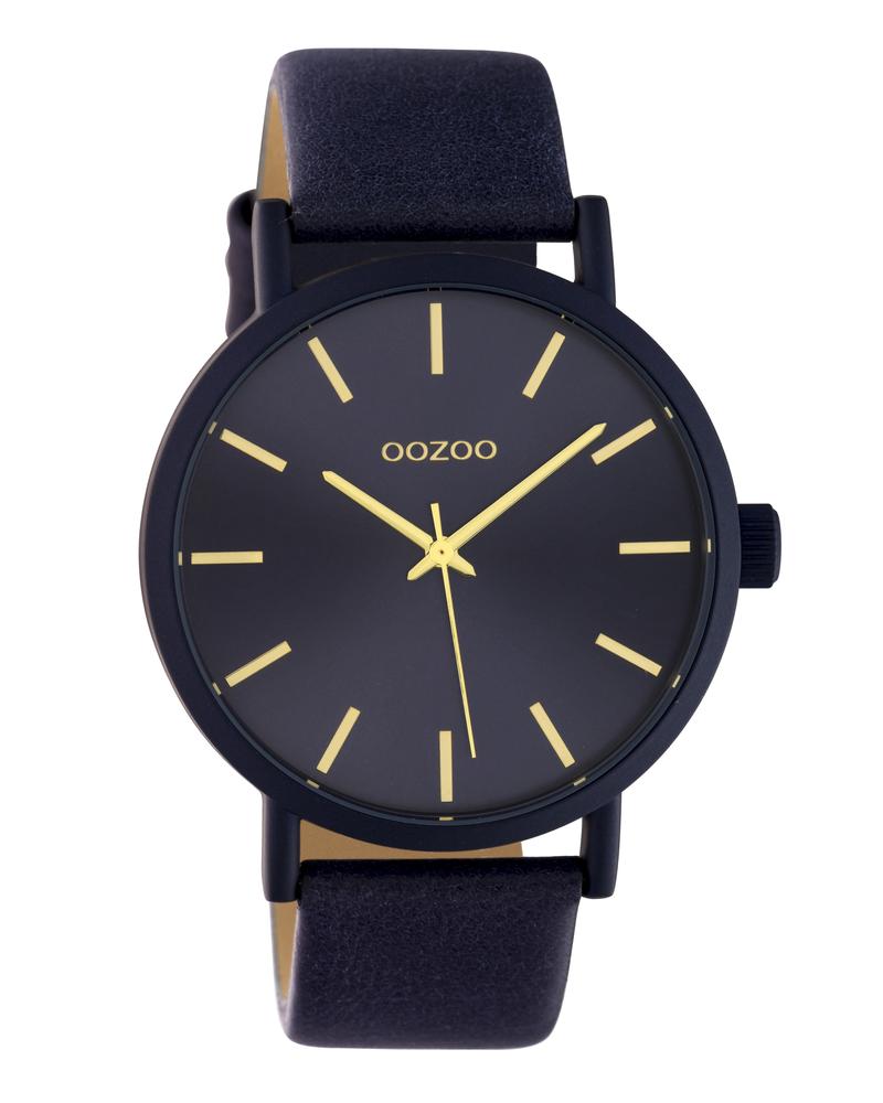 OOZOO Evening Blue with Gold Watch