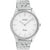 OOZOO 40mm Silver and White Watch