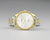 OOZOO Vintage Series Stainless Steel Bracelet Silver-Gold with Gold Watch