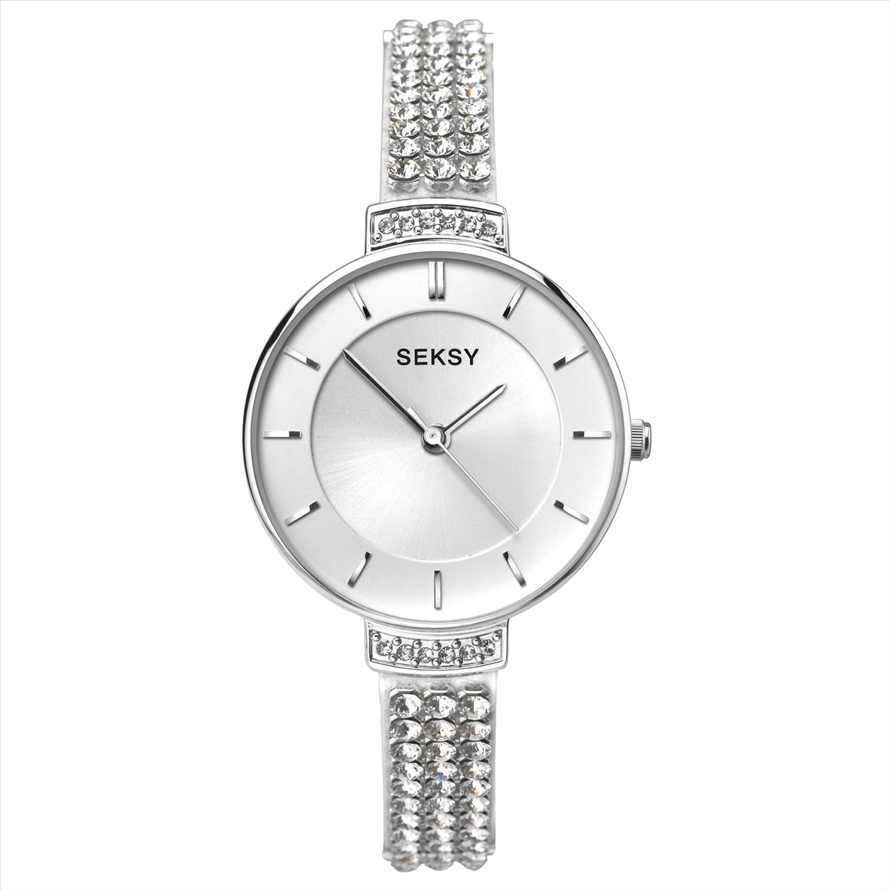 Seksy by Sekonda Ladies Silver Bracelet Watch. SY2446