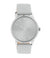 OOZOO Women Stone Grey 40mm Watch with Leather Band