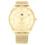 Tommy Hilfiger Gold-Tone Mesh Light Gold Dial Slim Women's Watch