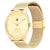 Tommy Hilfiger Gold-Tone Mesh Light Gold Dial Slim Women's Watch