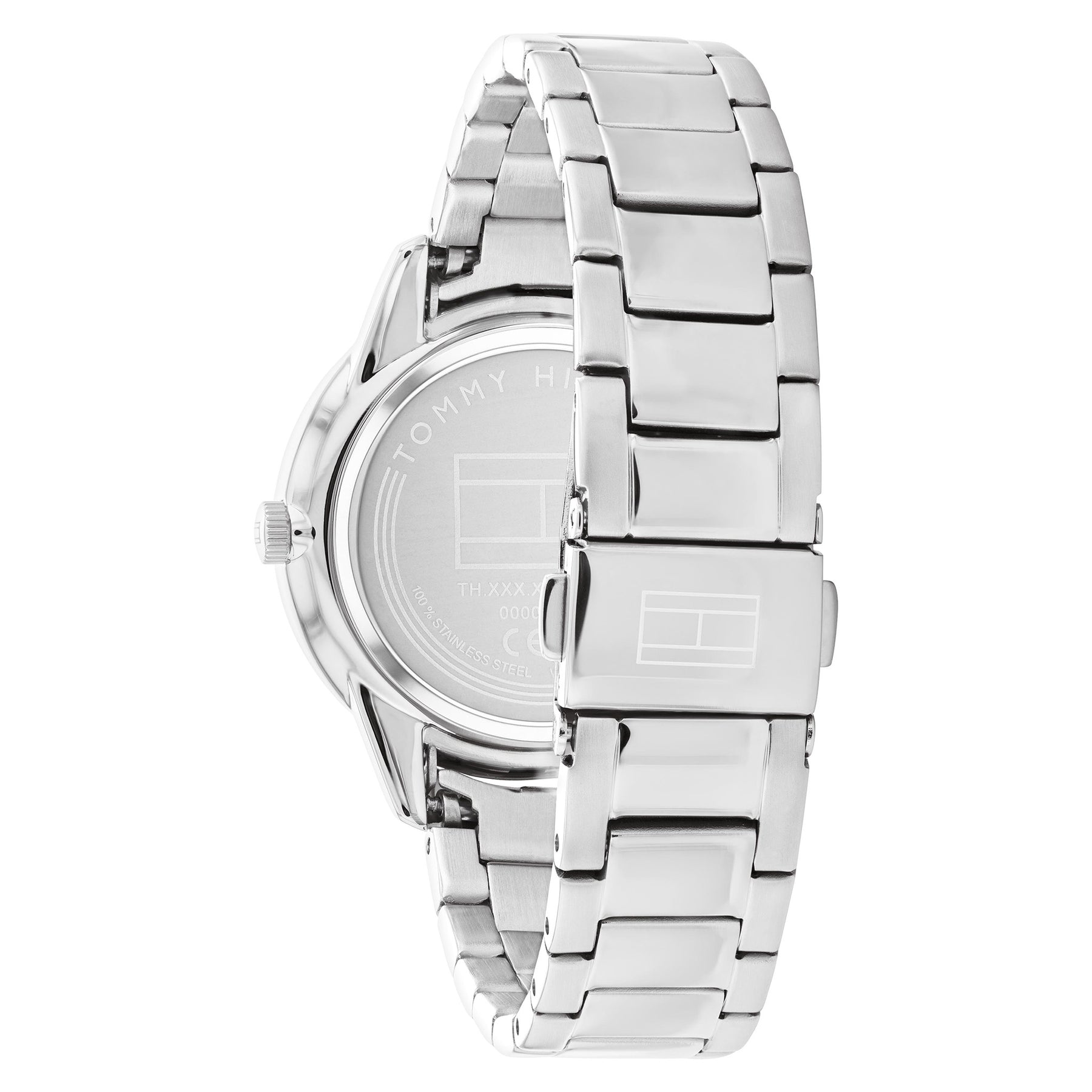 Tommy Hilfiger Stainless Steel White Mother of Pearl Dial Women's Watch