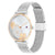 Tommy Hilfiger Steel Mesh Silver Dial Slim Women's Watch