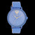 Mineral Blue Oozoo Watch With Mineral Blue Leather Strap