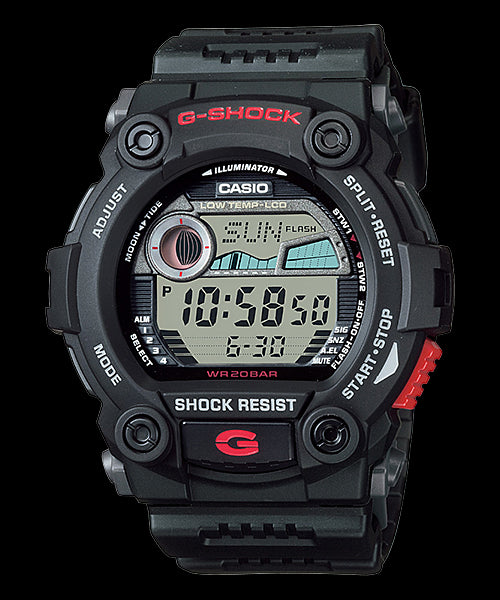 G-Shock Rescue Digital Sport Black Resin Watch