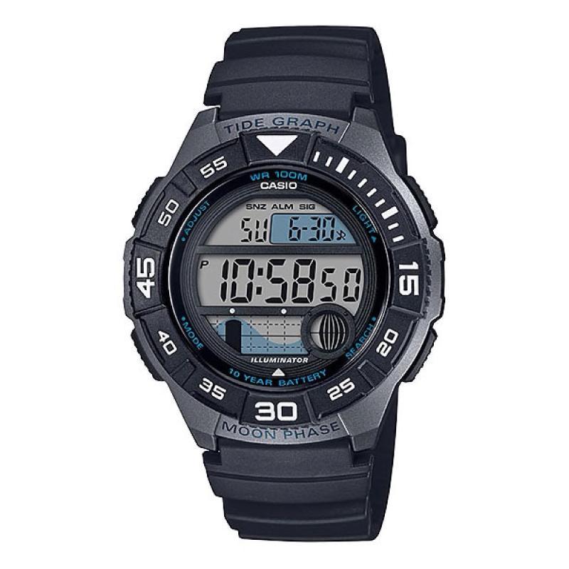 Casio Men's Sports Black Resin Band Watch WS1100H-1A
