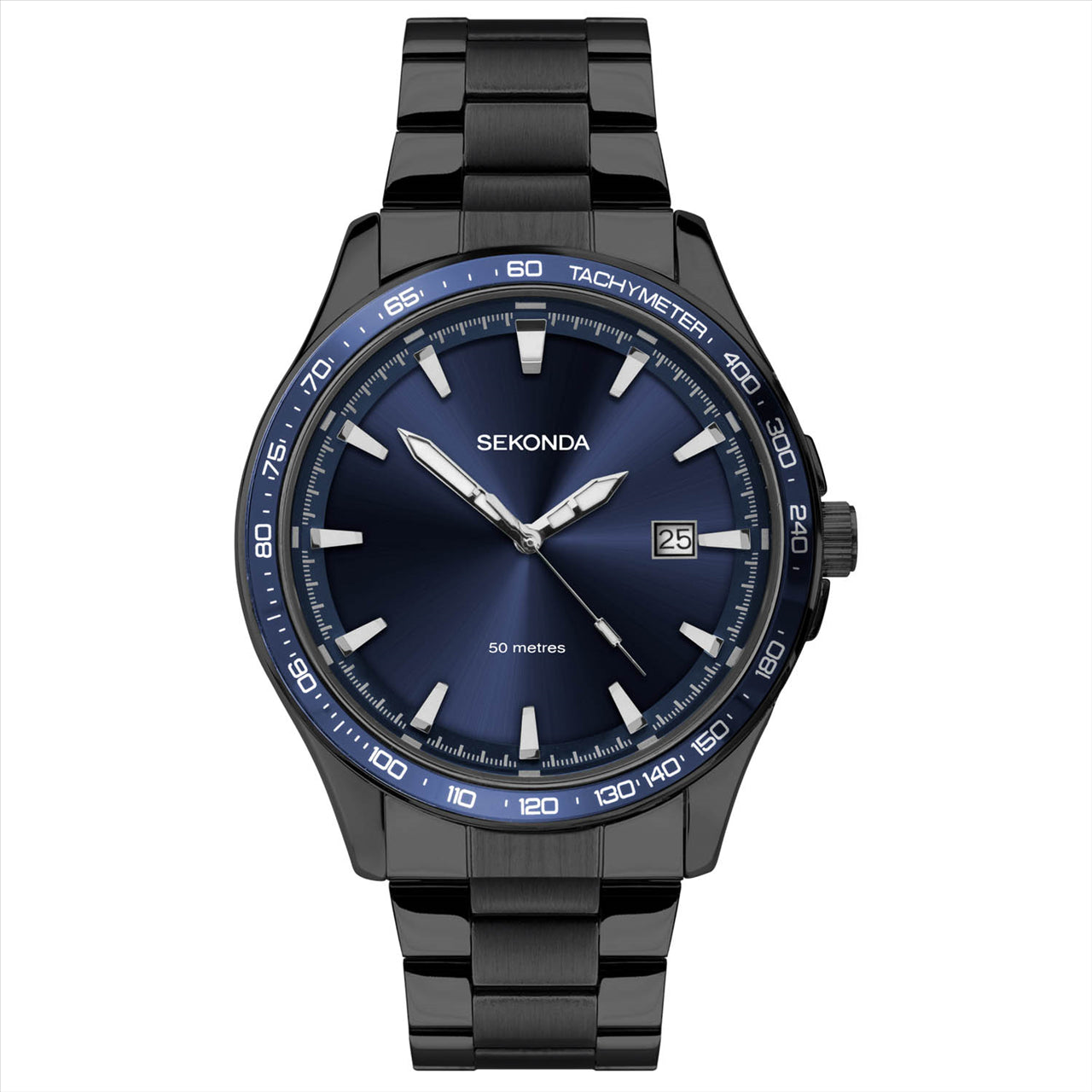 Men's Black & Blue Sekonda Watch. SK1882