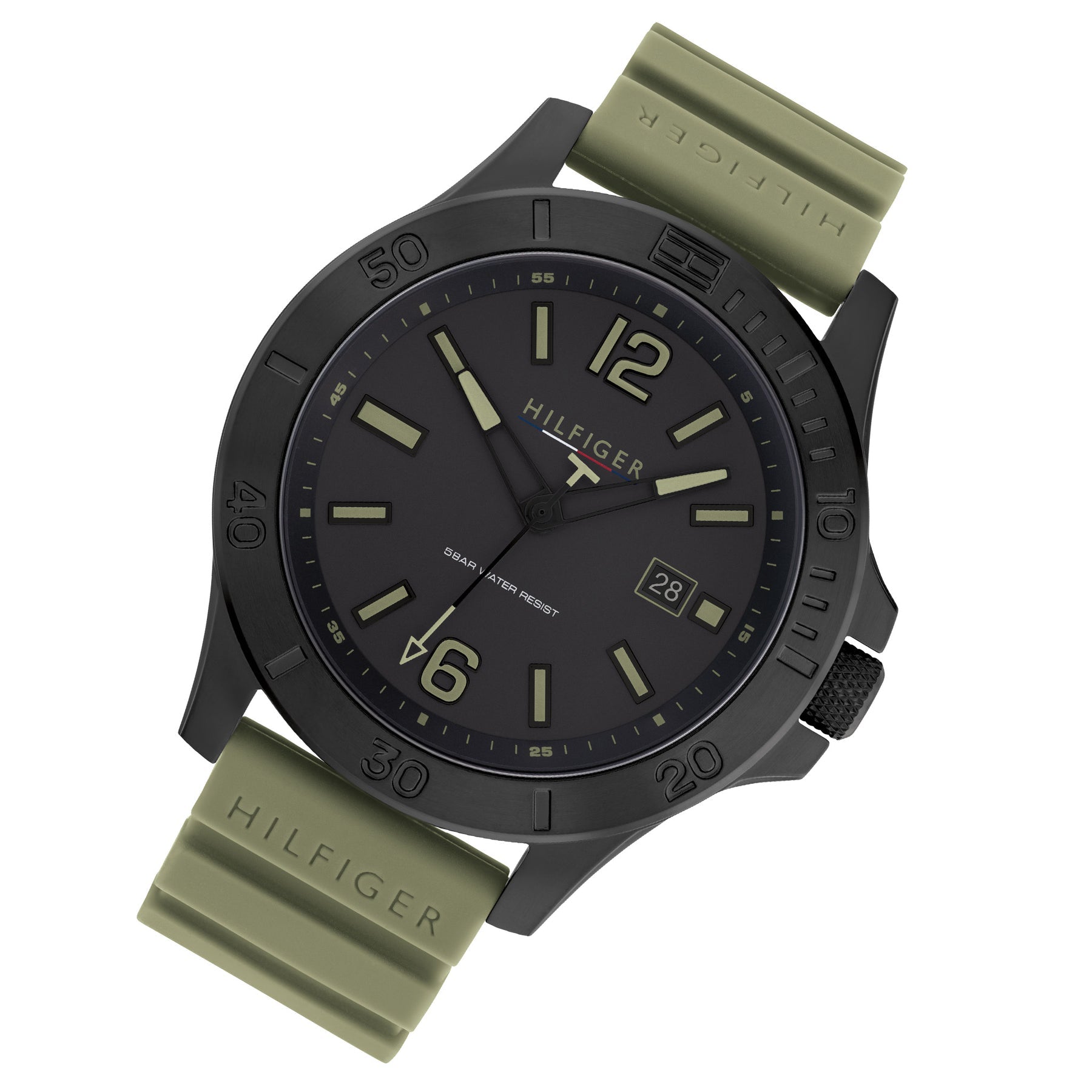 Tommy Hilfiger Green "Ryan" Collection Men's Watch