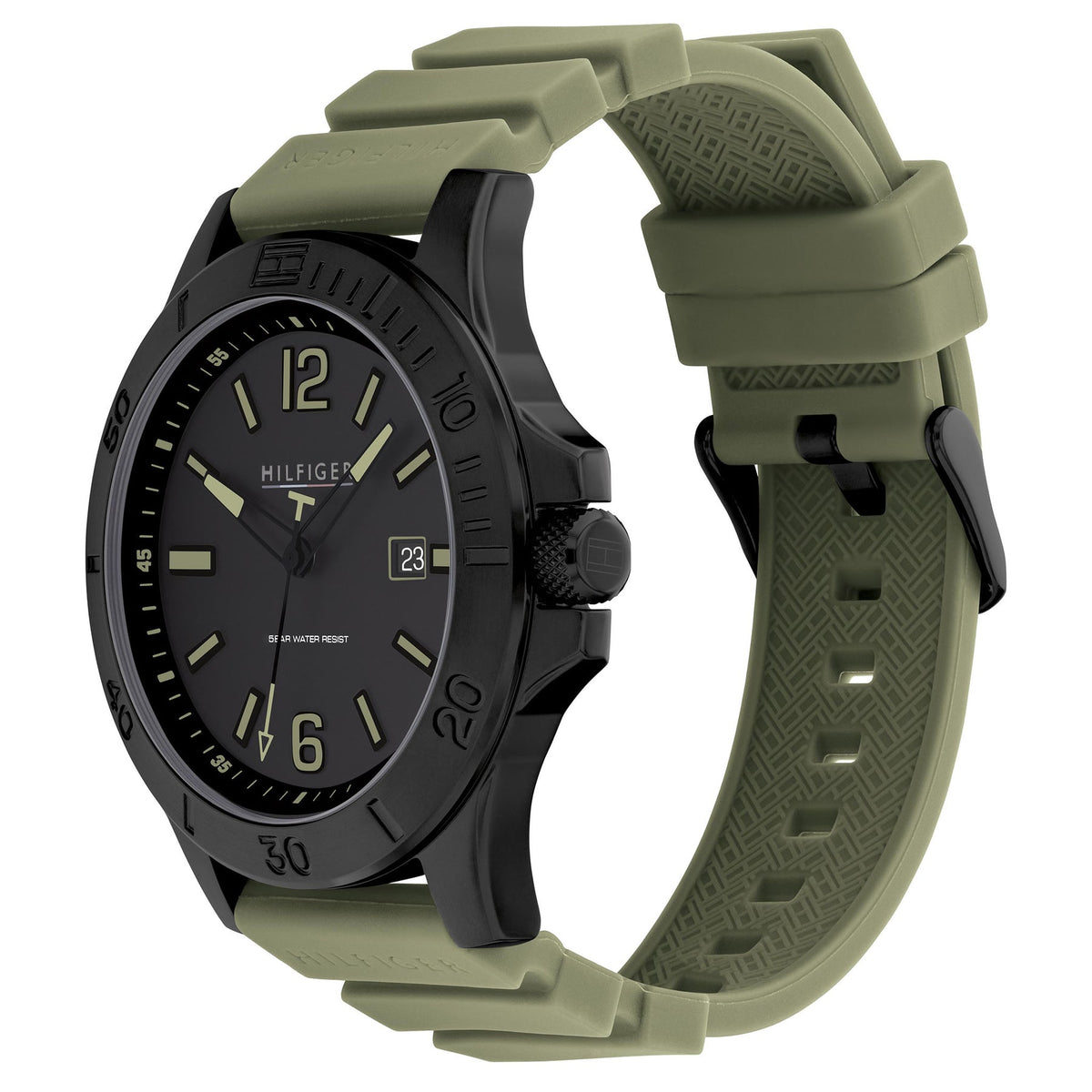 Tommy Hilfiger Green "Ryan" Collection Men's Watch