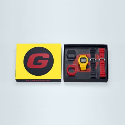 G Shock Dig Revival El Blight (Blk, Red, Yellow)