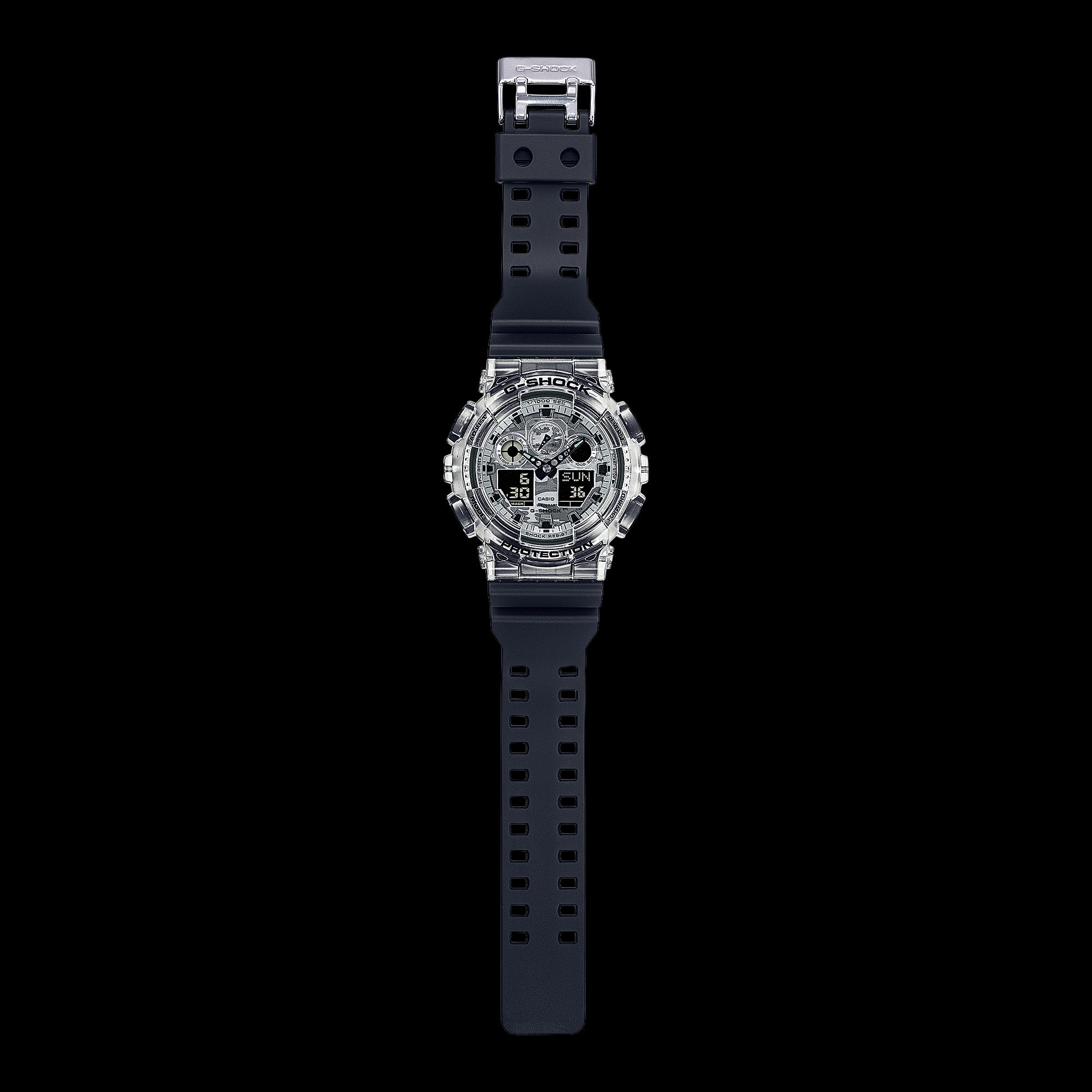 G-Shock Digital & Analogue Watch GA100SKC-1A