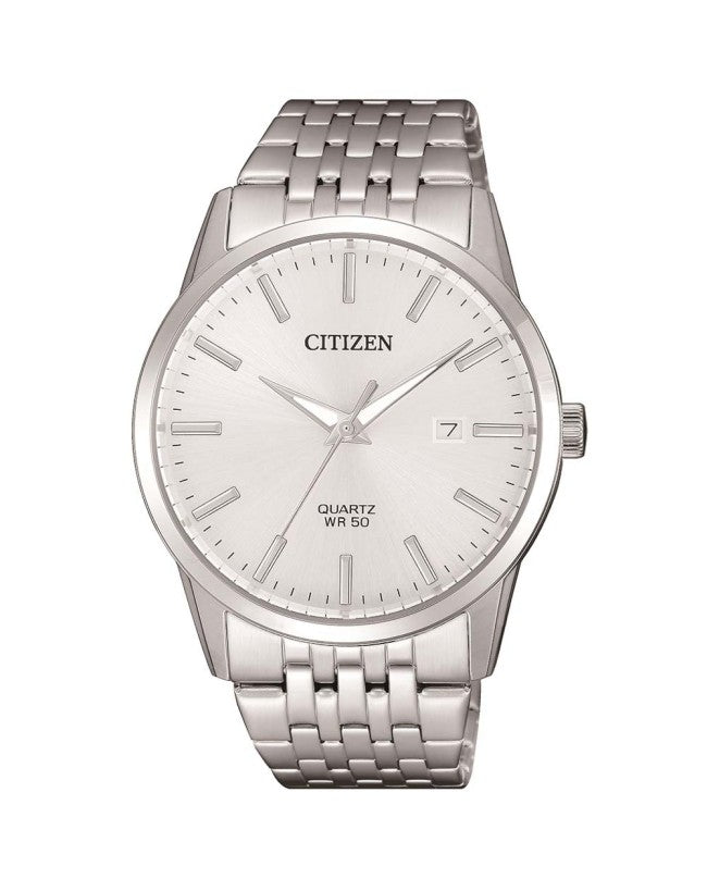 Citizen Quartz Silver Dial Stainless Steel Men's Watch