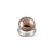 Von Treskow Sterling Silver and Rose Gold Dome Ring