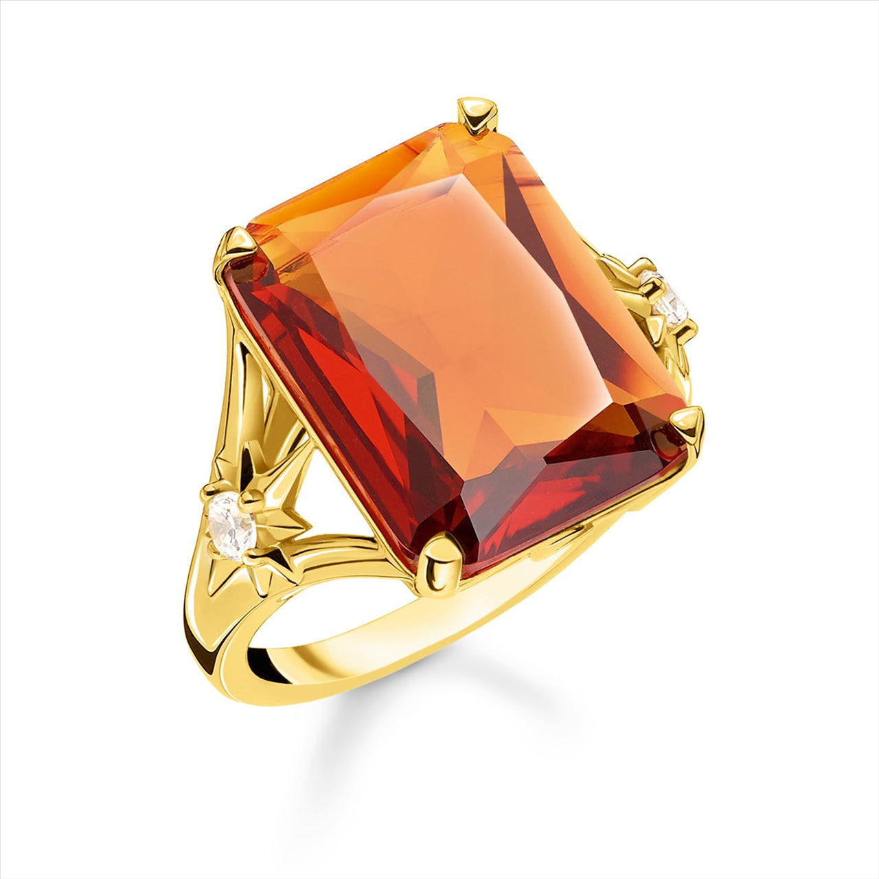 Thomas Sabo Magic Orange Stone Cocktail Ring