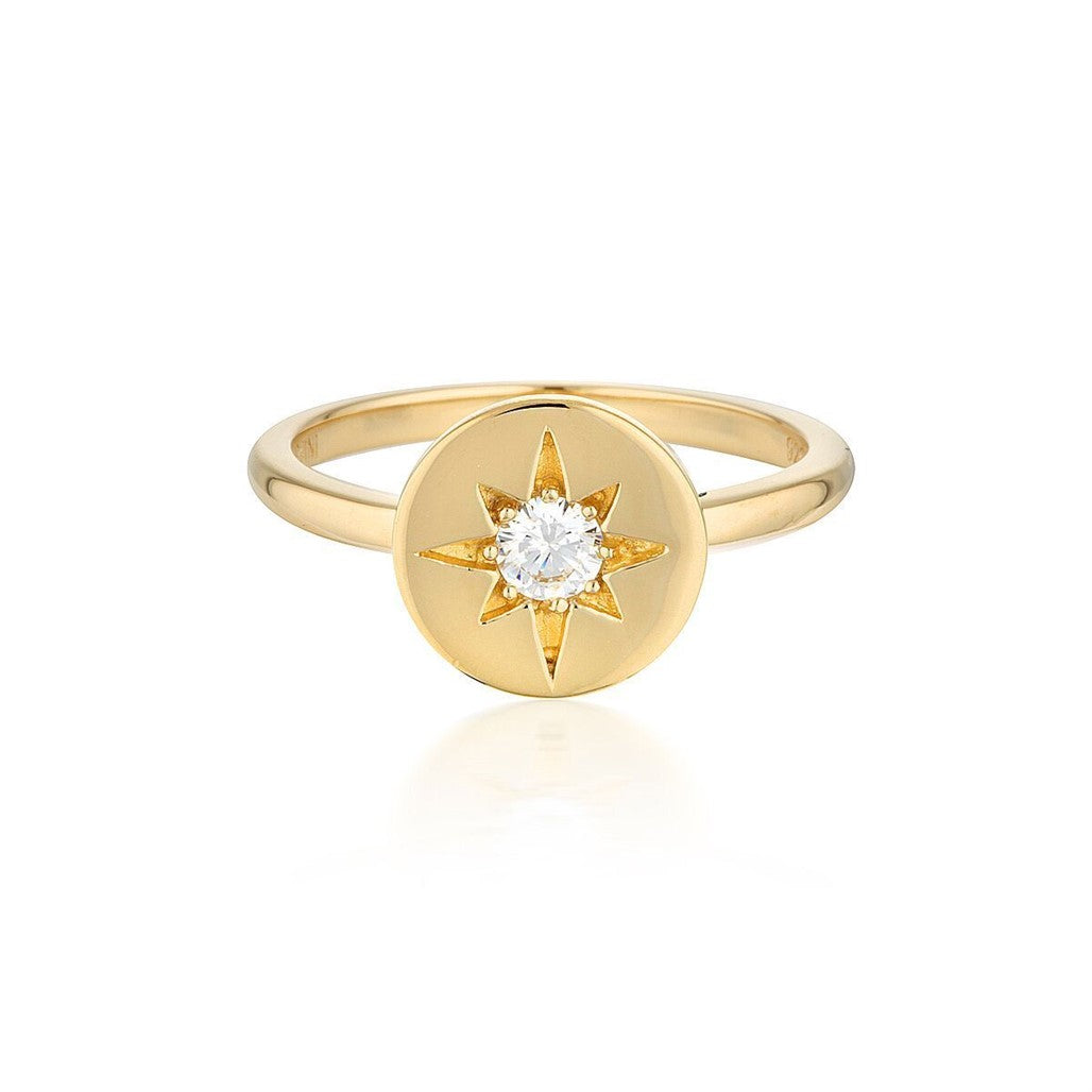 Georgini Stellar Lights Gold Ring