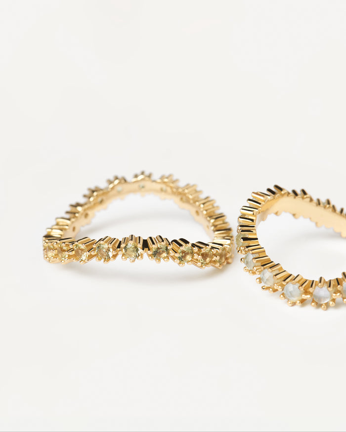 PDPaola Kara Gold Rings Size 12