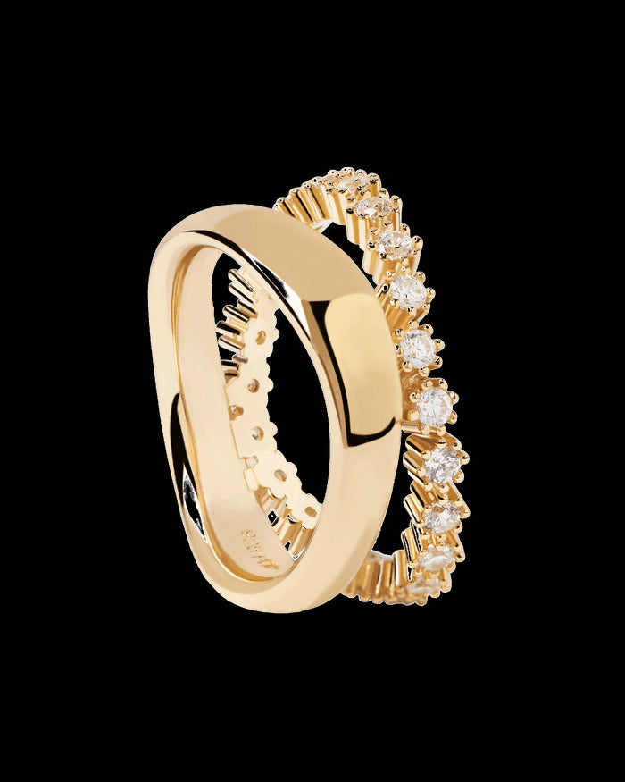 PDPaola Motion Gold Ring Size 10