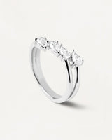 PDPaola Silver Terra Ring