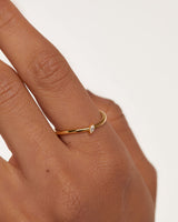 PDPaola Silver Leaf Ring Size 10