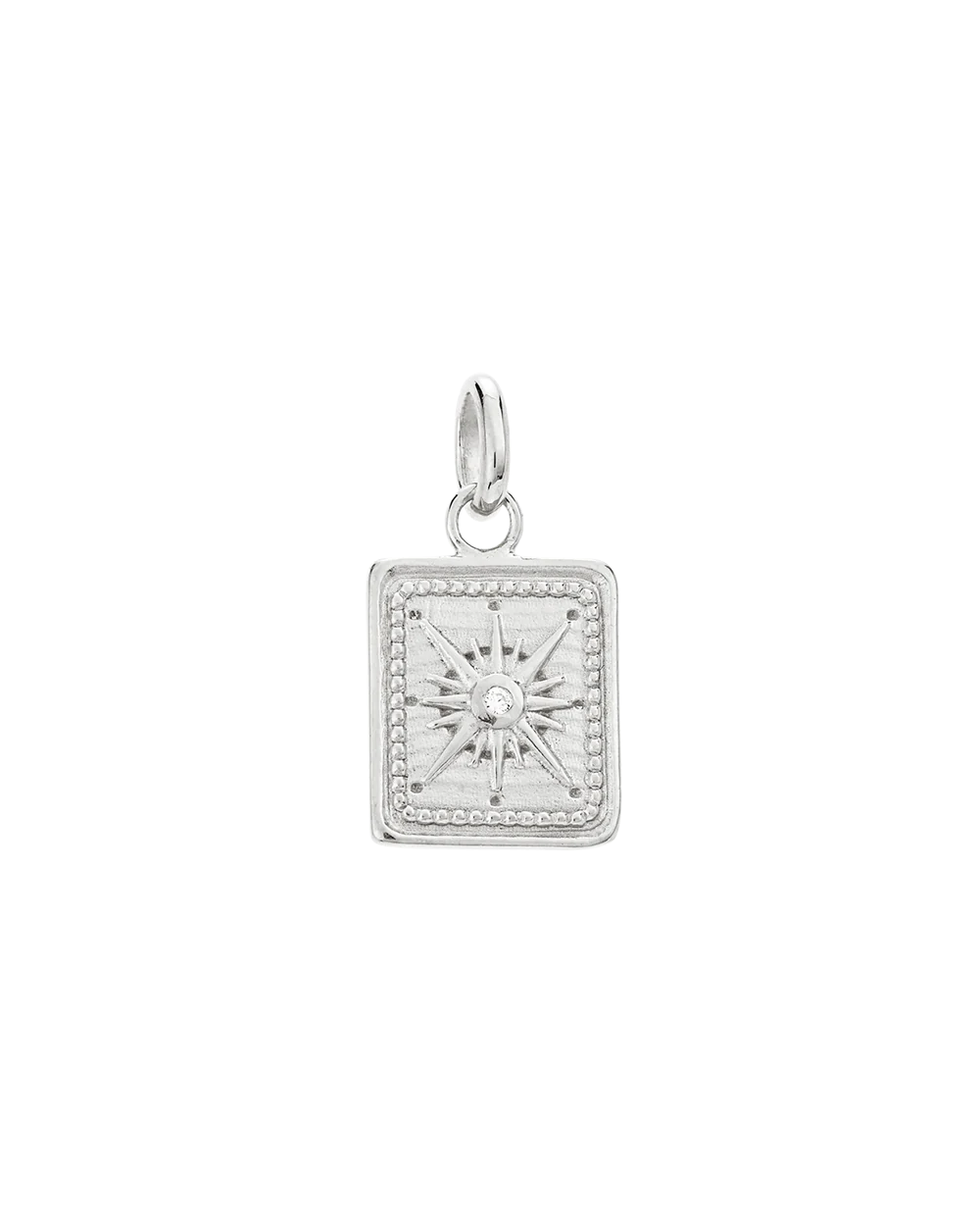 Kirstin Ash Sterling Silver Tiny True North Coin