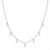 Thomas Sabo Baguette Shape Necklace 35/37.5/40cm