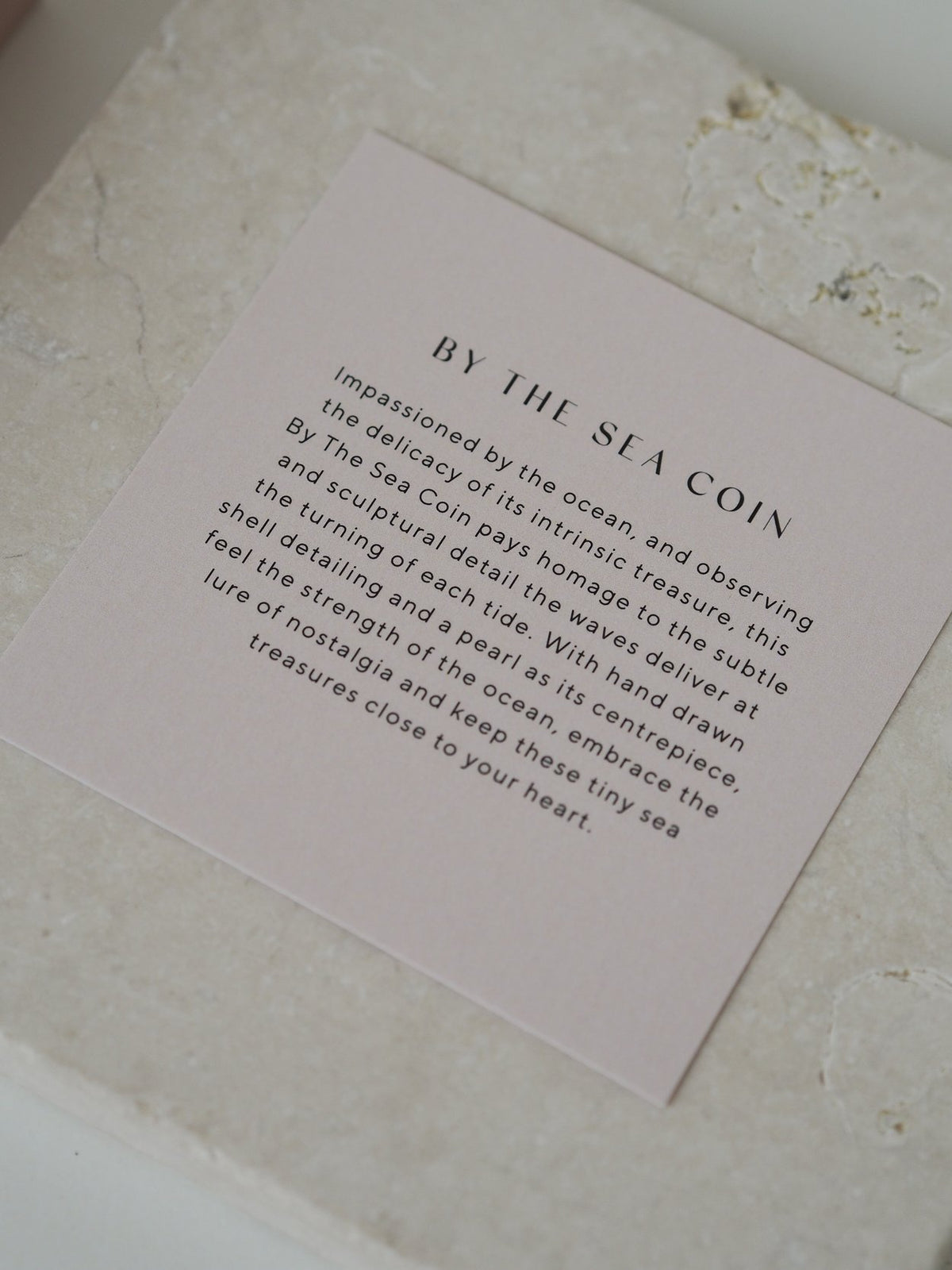 Kirstin Ash Sterling Silver Tiny By The Sea Coin