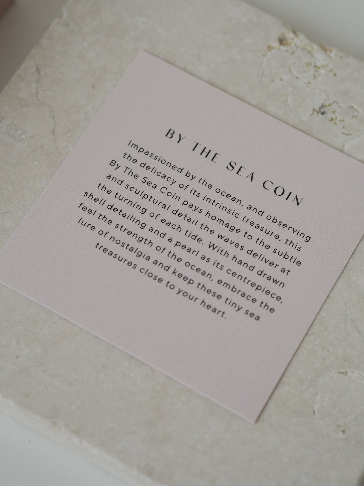 Kirstin Ash Sterling Silver Tiny By The Sea Coin