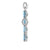 Thomas Sabo Silver Blue Stones Cross with Star Pendant