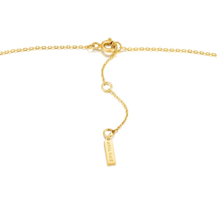 Ania Haie Berry Enamel Emblem Gold Necklace