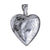 Engraved Silver Heart Shaped Locket