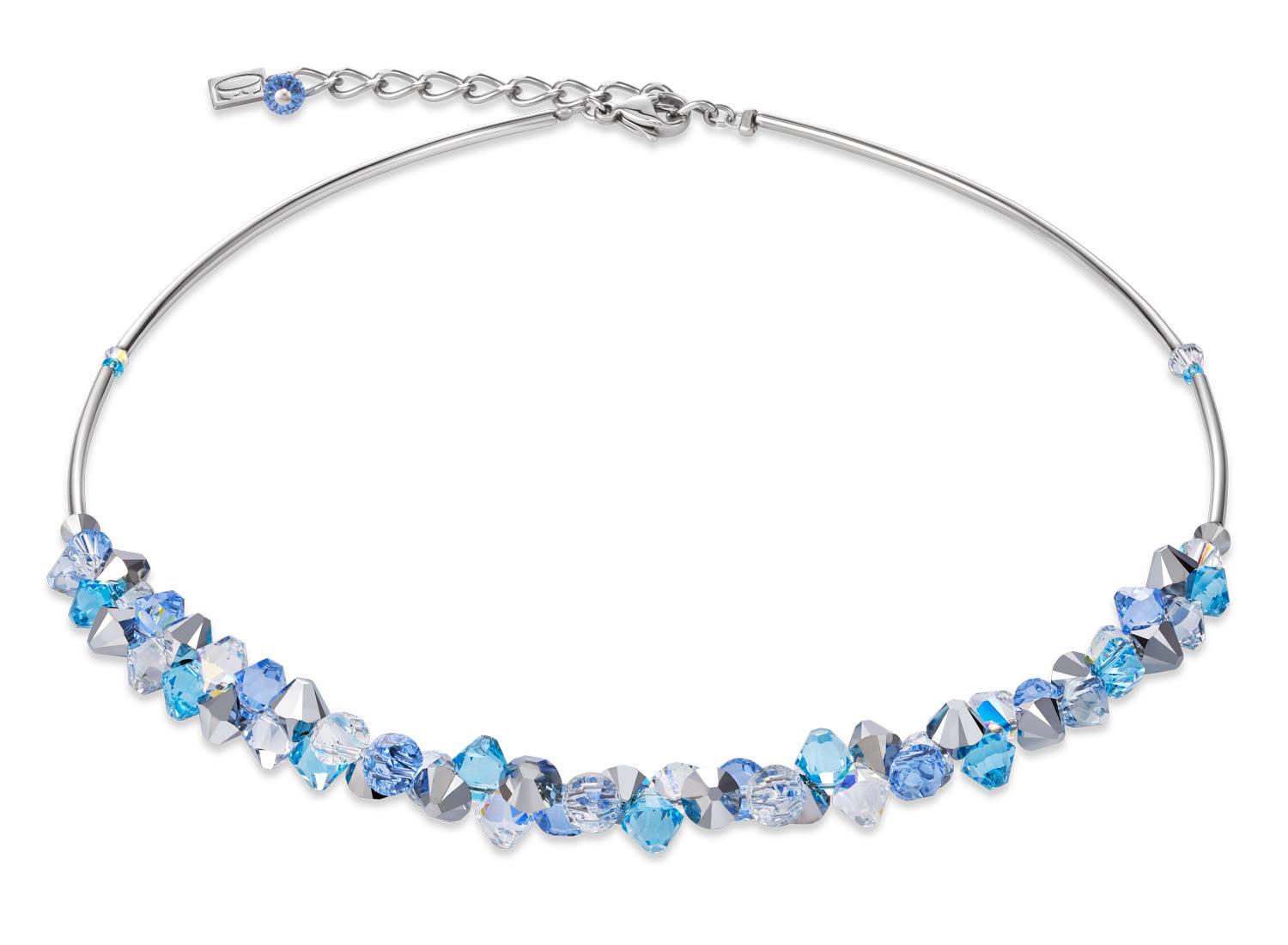 Coeur De Lion Turquoise & Blue Crystal Necklace