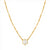 Ania Haie Compass Emblem Gold Figaro Chain Necklace