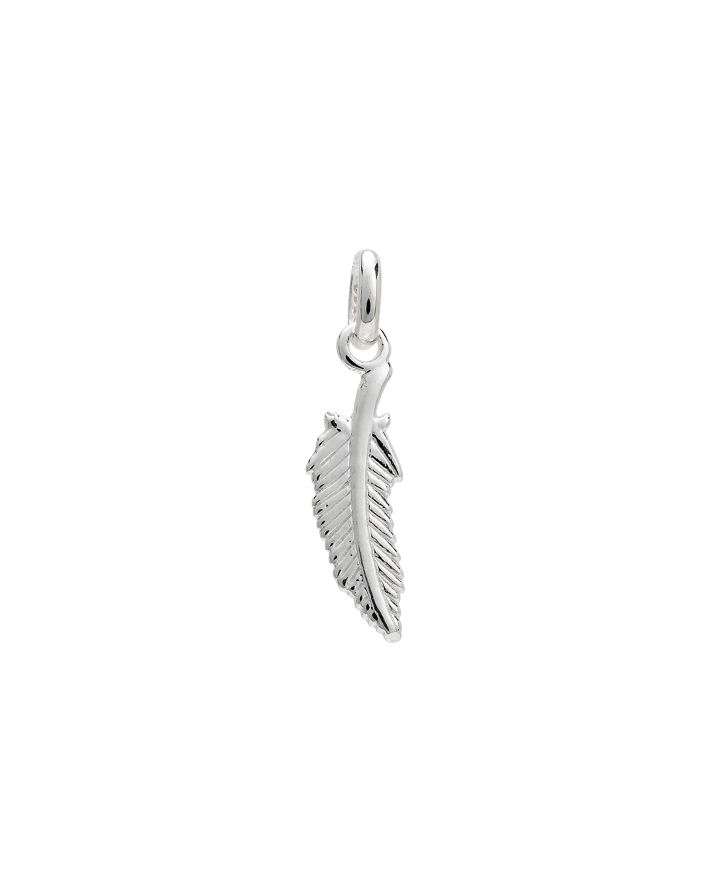 Feather Charm 18K Gold Vermeil