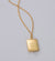 Kirstin Ash 18ct Gold Vermeil True North Coin Pendant