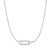 Ania Haie Silver Glam Interlock Necklace