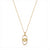 Ania Haie Gold Orb Link Drop Pendant Necklace