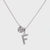 Georgini Luxury Letters F Initial Pendant Silver