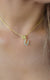 Georgini Luxury Letters U Initial Pendant Gold