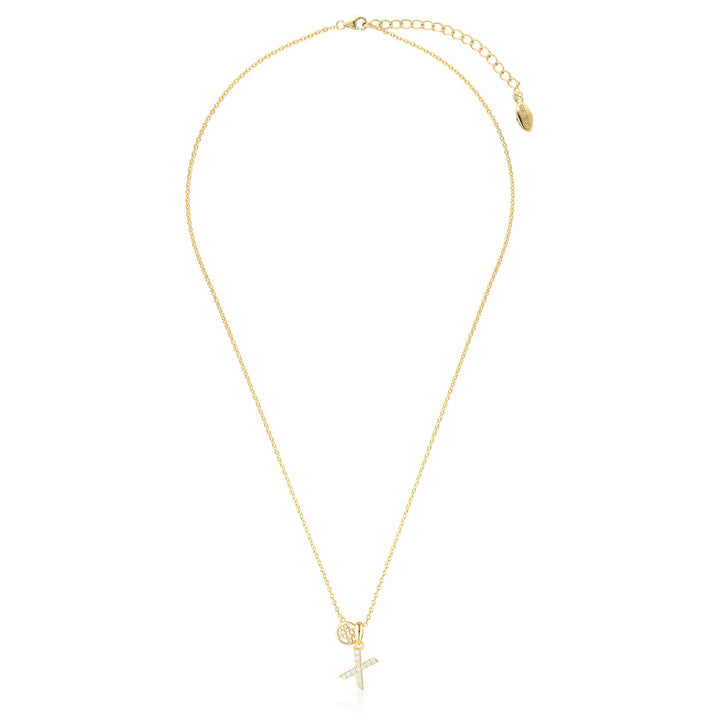 Georgini Luxury Letters X Initial Pendant Gold